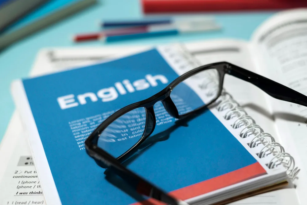 English study materials used for UK Student visa language requirements